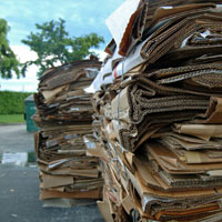 Cardboard recycling